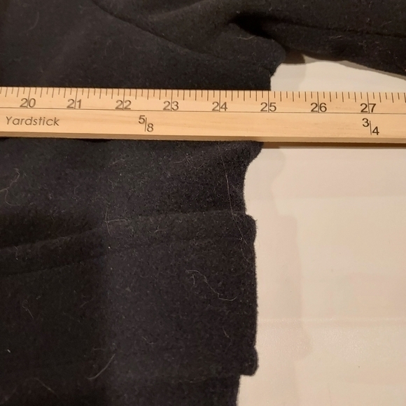 Womens Winter 𝅺BLACK wool lined winter coat Sz 3X - Picture 4 of 10